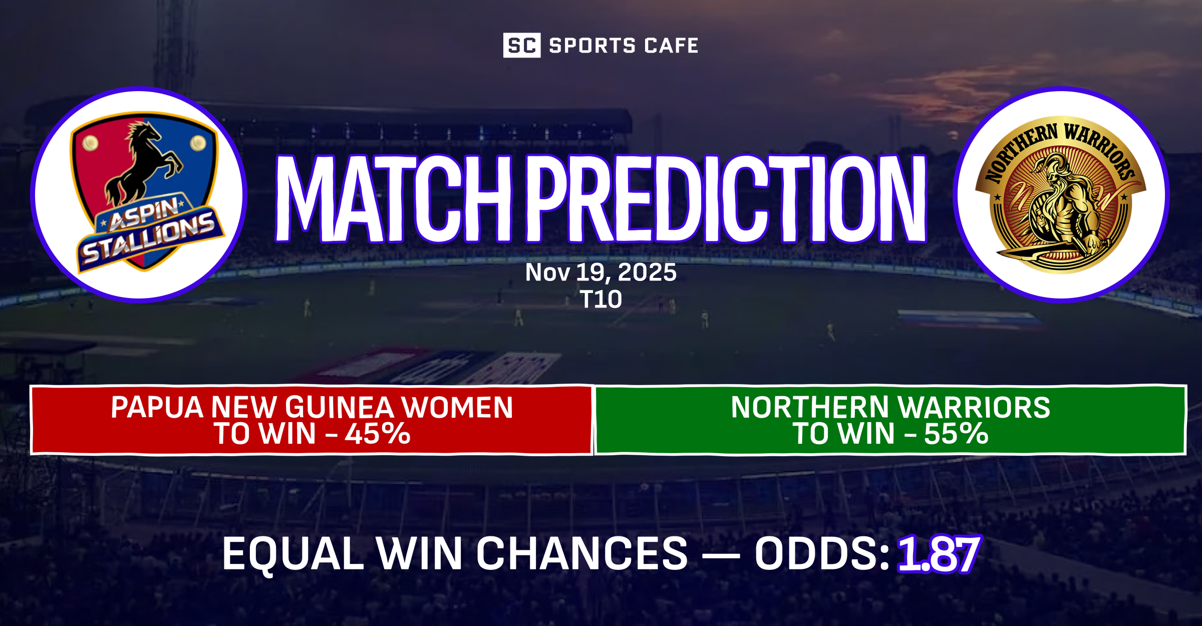 Aspin Stallions vs Northern Warriors